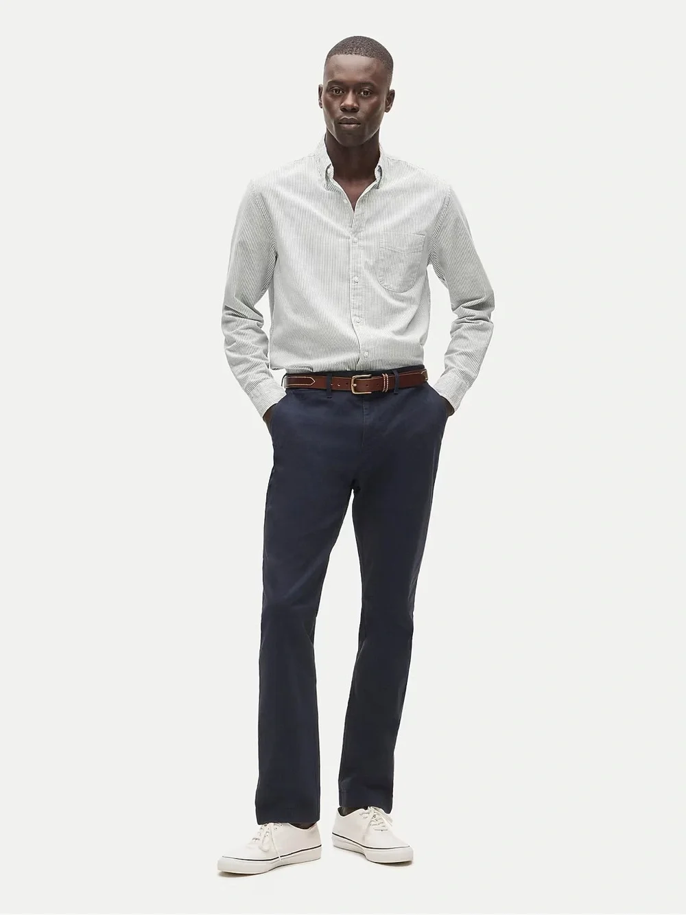 J. Crew 770m Straight-fit stretch chino pant in Navy Size 34 NWT $98 AR886
